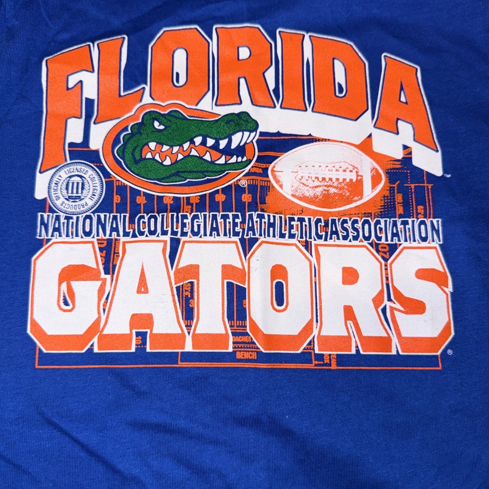 Gen2 Florida Gators T-Shirt Boys S 6/7 Blue NEW NCAA Graphic Tee